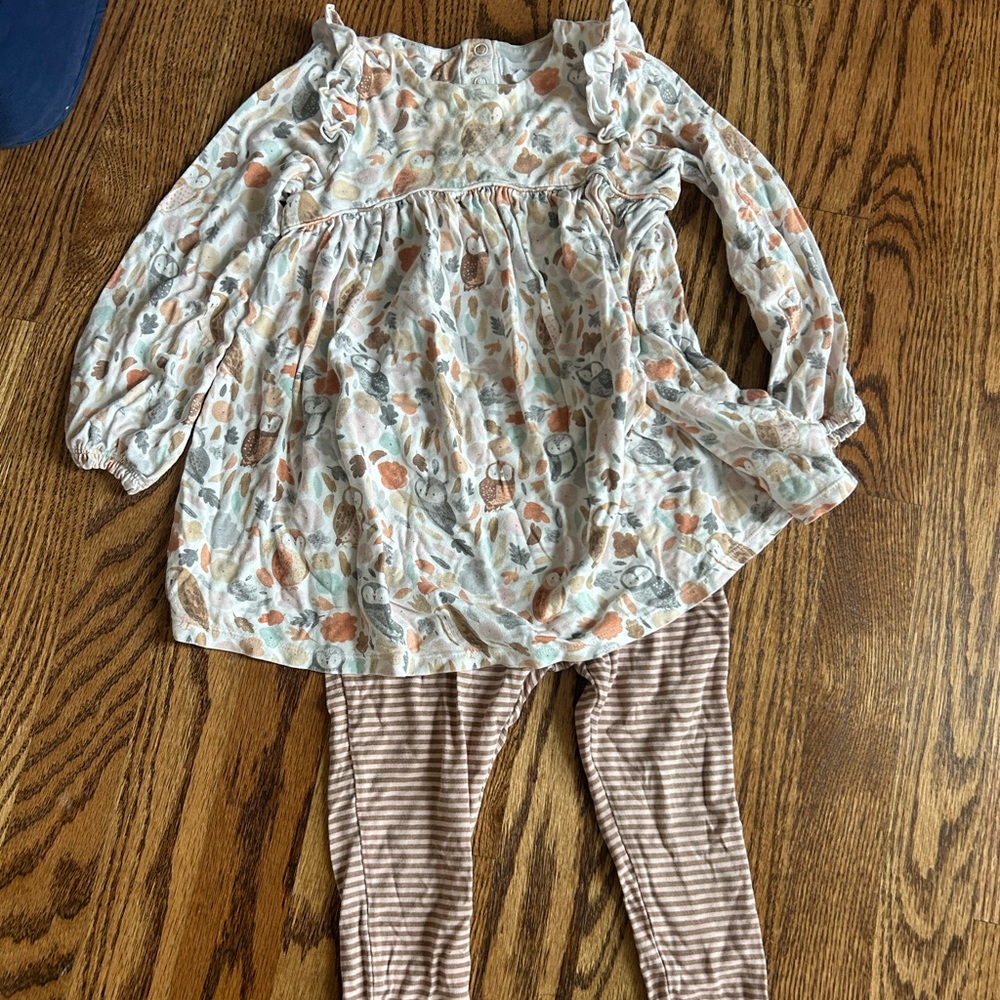Angel Dear Pastel Patterned Baby Outfit